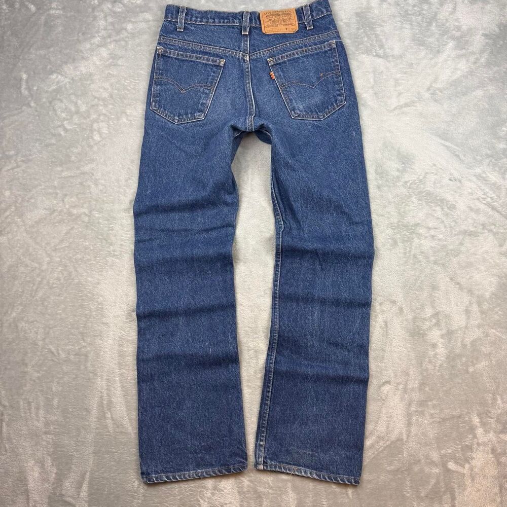 Levi-s Men's Blue and Navy Jeans